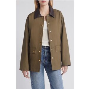 Rag & Bone Utility Barn jacket Olive Green Women's Sz XL NWT